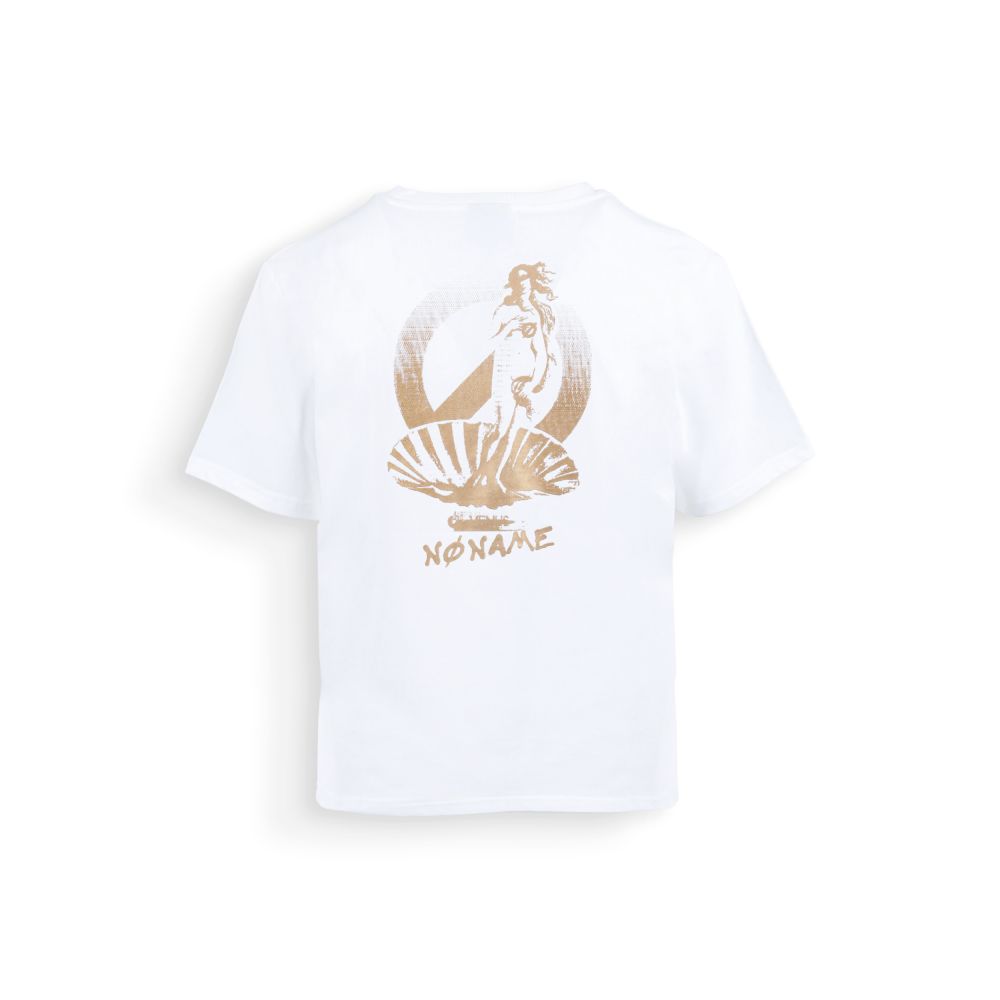 CARTER T SHIRT W - COTTON - WHITE/VENUS PRINT