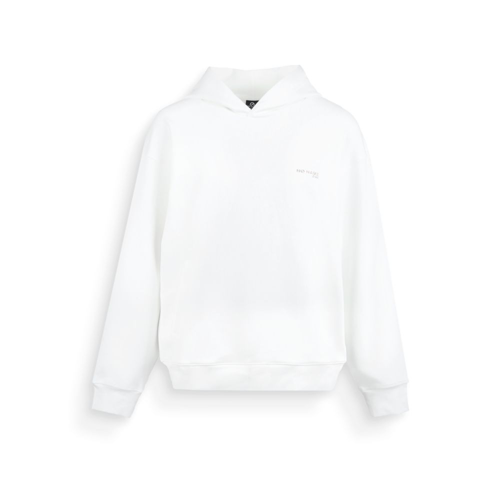 CARTER HOODIE W - SMOOTH COTTON - BLANC CASSE