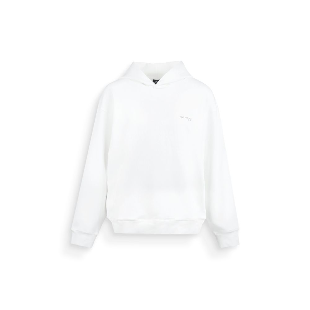 CARTER HOODIE W - SMOOTH COTTON - OFF WHITE