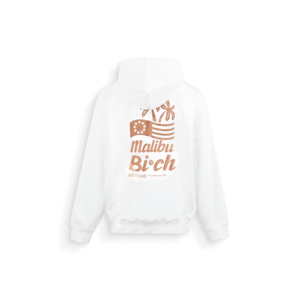 CARTER HOODIE W - SMOOTH COTTON - OFF WHITE
